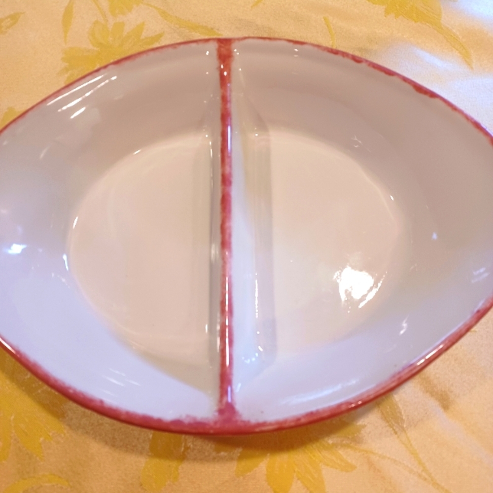 Vintage Divided Serving Platter